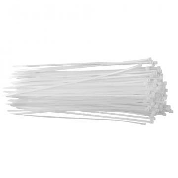 Хомут нейлоновый Volsten V02-1W-4,8x300-100, 4,8×300 мм, белый, 100 штук