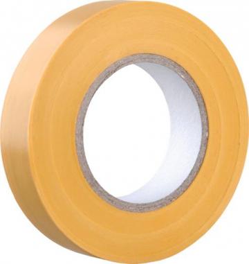 Изолента Volsten V02-7Y-18x19-20 0,18х19 мм, желтая, 20 метров
