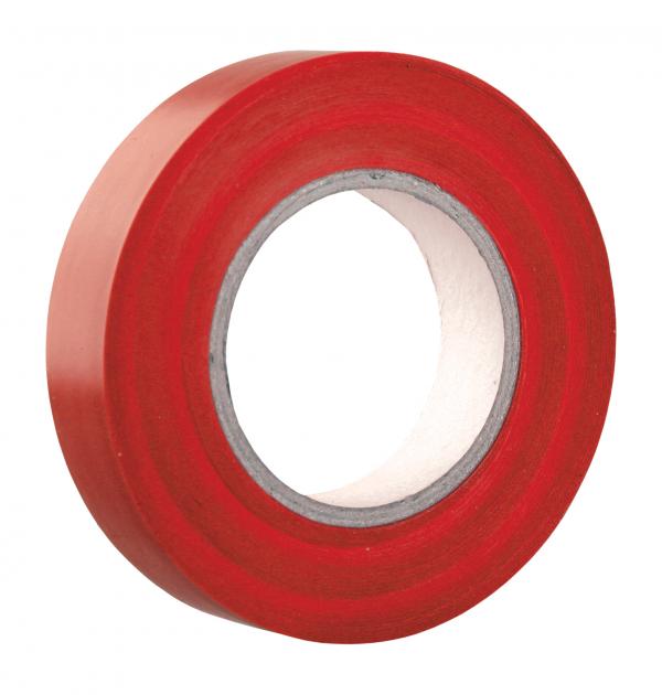 Изолента Volsten V02-7R-18x19-20 0,18х19 мм, красная, 20 метров