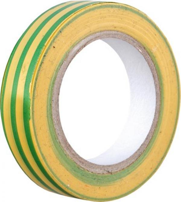 Изолента Volsten V02-7M-13x15-20 0,13х15 мм, желто-зеленая, 20 метров