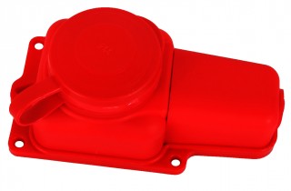 Volsten Sb1-M1Z Red, колодка штепсельная IP54 1 мест Красная с землей (Модель РП 16-131)