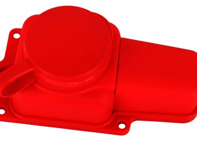 Volsten Sb1-M1Z Red, колодка штепсельная IP54 1 мест Красная с землей (Модель РП 16-131)